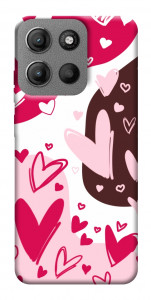 Чехол Hearts mood для Motorola Moto G15 4G