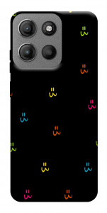 Чехол Colorful smiley для Motorola Moto G15 4G