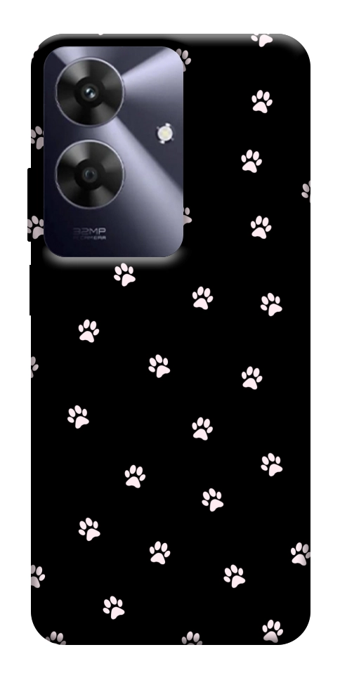 Чехол Лапки для Realme Note 60
