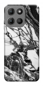 Чехол Calacatta black marble для Motorola Moto G15 4G