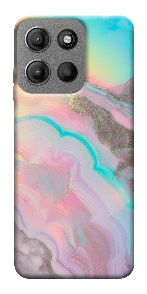 Чехол Aurora marble для Motorola Moto G15 4G