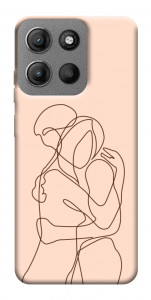 Чехол Couple line для Motorola Moto G15 4G