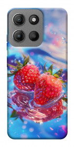 Чехол Red Strawberry для Motorola Moto G15 4G