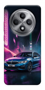 Чехол Неоновое BMW для Oppo Reno 12 F 4G
