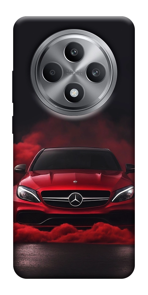 Чехол Red Mercedes для Oppo Reno 12 F 4G