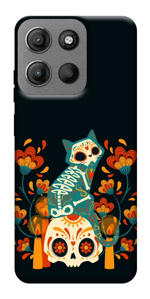 Чехол Bones and Blooms для Motorola Moto G15 4G