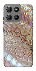 Чехол Gold snake skin для Motorola Moto G15 4G