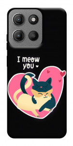 Чехол I meou you Love для Motorola Moto G15 4G