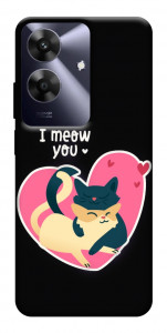 Чехол I meou you Love для Realme Note 60