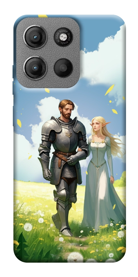 Чехол Fantasy couple для Motorola Moto G15 4G