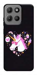 Чехол Cool unicorn для Motorola Moto G15 4G
