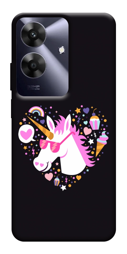Чехол Cool unicorn для Realme Note 60