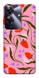 Чехол Strawberry pink для Realme Note 60