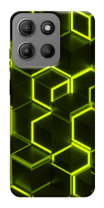 Чехол Neon hexagon для Motorola Moto G15 4G