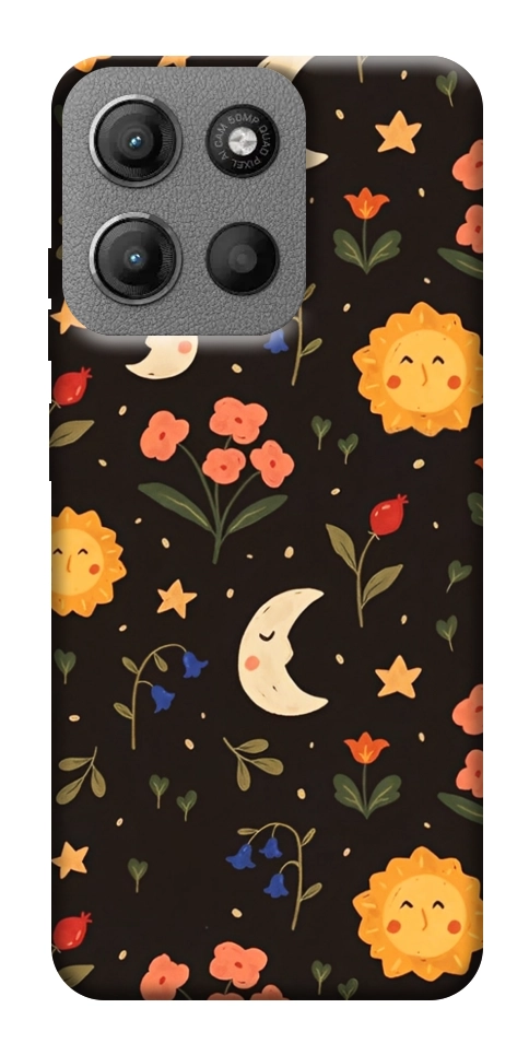 Чохол Польові квіти для Motorola Moto G15 4G