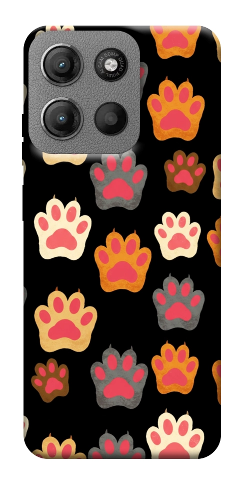 Чехол Colorful Paws для Motorola Moto G15 4G