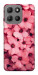 Чохол Pink flowers для Motorola Moto G15 4G