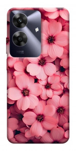 Чехол Pink flowers для Realme Note 60