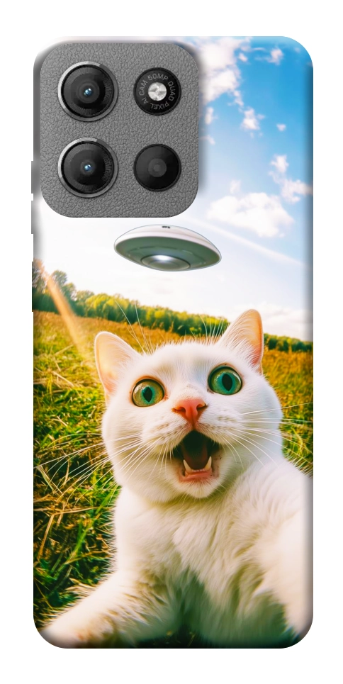 Чехол Ufo cat для Motorola Moto G15 4G