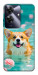 Чехол Swimming corgi для Realme Note 60