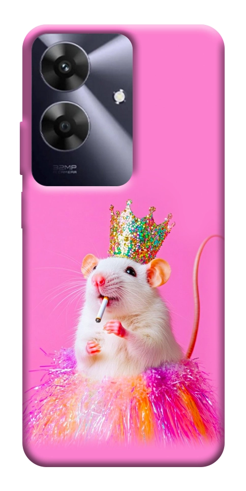 Чехол Гламурная крыса для Realme Note 60
