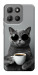 Чехол Grey cat coffee для Motorola Moto G15 4G