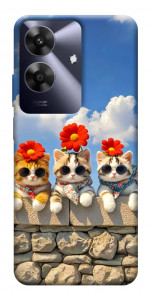 Чехол Flower cats для Realme Note 60