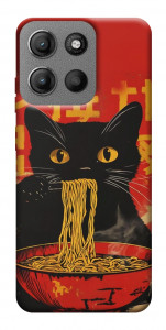 Чехол Cat noodles для Motorola Moto G15 4G