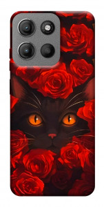 Чехол Rose cat для Motorola Moto G15 4G