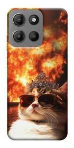 Чехол Cat explosion для Motorola Moto G15 4G
