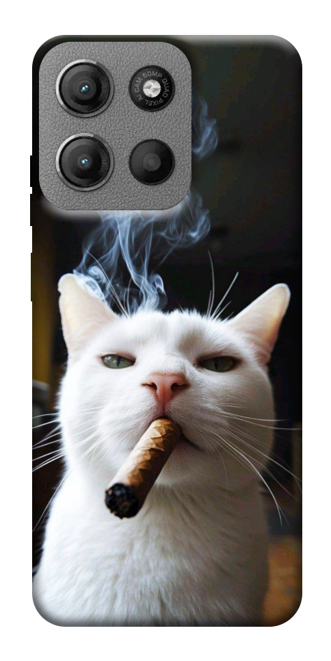 Чехол Cat cigar для Motorola Moto G15 4G