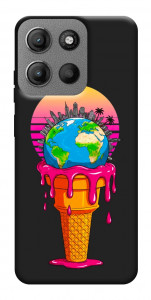 Чехол Ice cream planet для Motorola Moto G15 4G