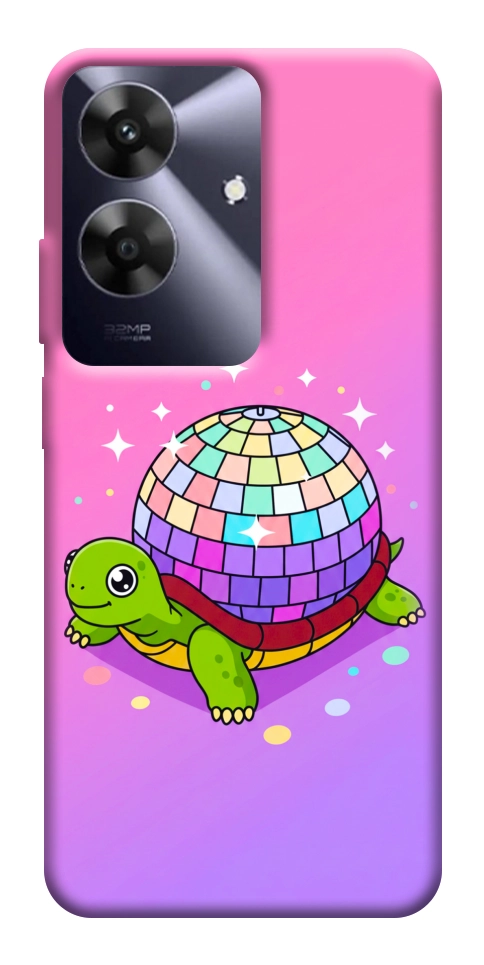 Чохол Disco turtle для Realme Note 60