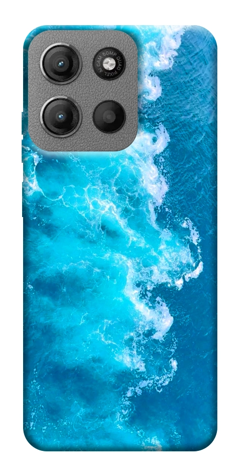 Чехол Текстура воды для Motorola Moto G15 4G