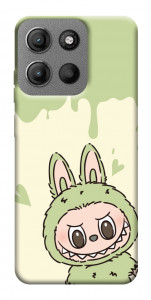 Чехол Labubu green для Motorola Moto G15 4G