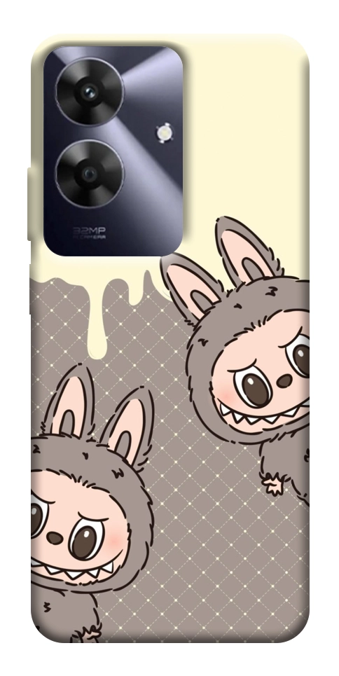 Чохол Labubu twins для Realme Note 60