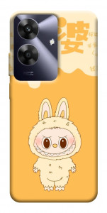 Чохол Yellow labubu для Realme Note 60