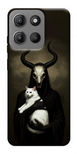 Чехол Creature with cat для Motorola Moto G15 4G