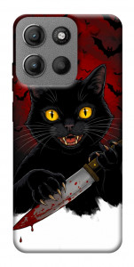 Чехол Horror lucky cat для Motorola Moto G15 4G