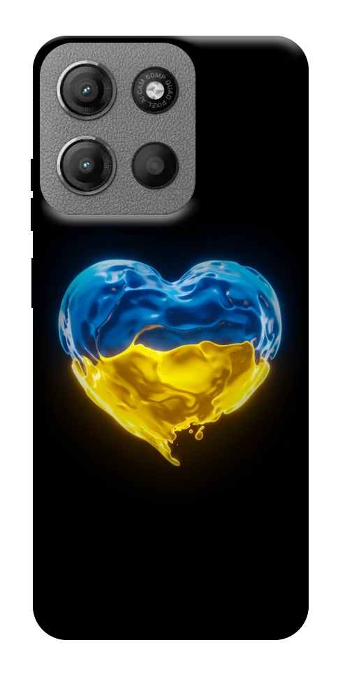 Чохол Серце України для Motorola Moto G15 4G