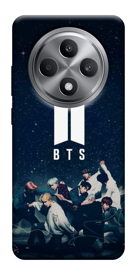 Чехол BTS logo для Oppo Reno 12 F 4G
