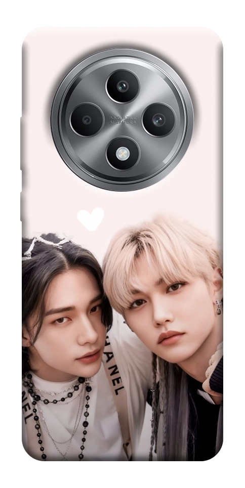 Чохол Hyunjin and Felix для Oppo Reno 12 F 4G