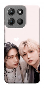 Чехол Hyunjin and Felix для Motorola Moto G15 4G
