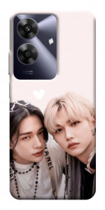 Чехол Hyunjin and Felix для Realme Note 60