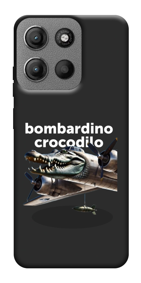 Чохол Bombardino Crocodilo volante для Motorola Moto G15 4G