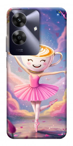 Чехол Ballerina illustration для Realme Note 60