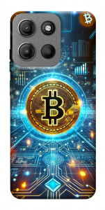 Чехол Neo bitcoin для Motorola Moto G15 4G