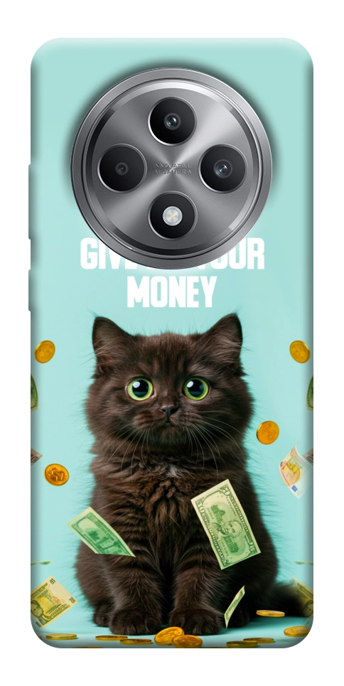 Чохол Money cat для Oppo Reno 12 F 4G