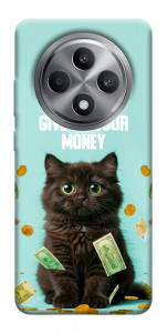 Чохол Money cat для Oppo Reno 12 F 4G