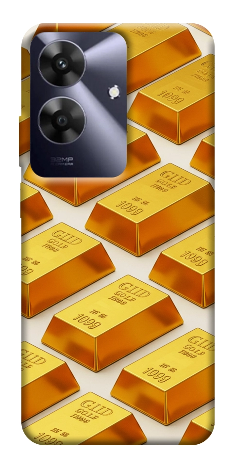 Чохол Gold bars для Realme Note 60
